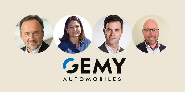Gemy Automobiles Quatre nouvelles nominations